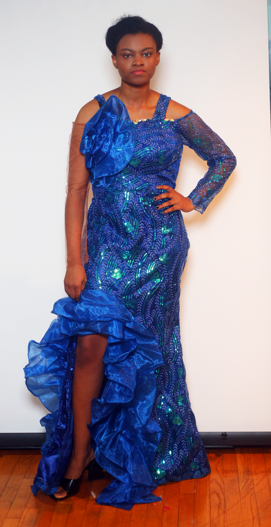 Lace dress Color: Green